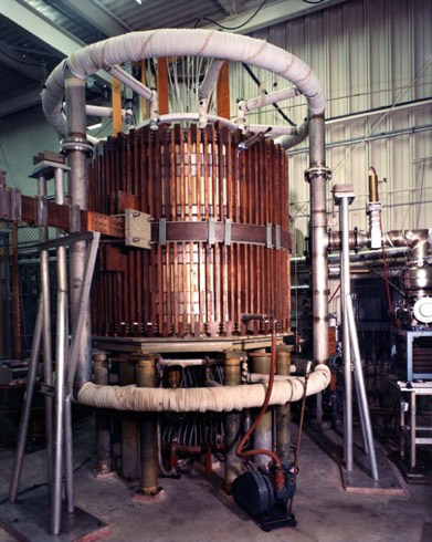 The Doublet II early magnetic fusion machine at GA circa 1970s
