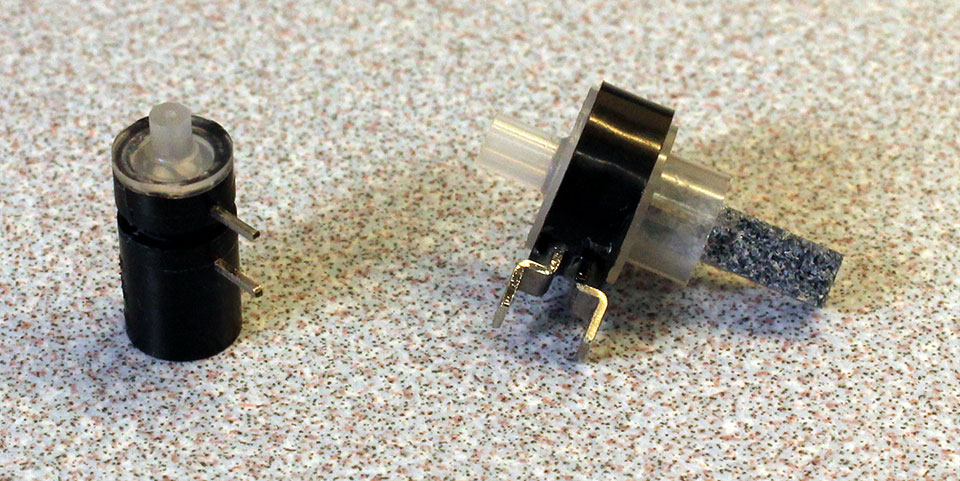 Prototypes of the Electro Osmotic Micro-pump
